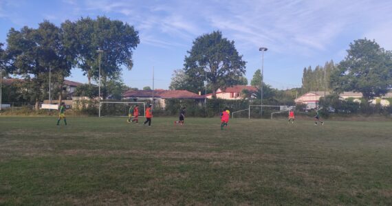 Reprise des entraînements U14/U15/U16.