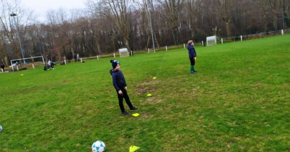 📸 Entraînement des U9 ce samedi 9 janvier 2021! C’est